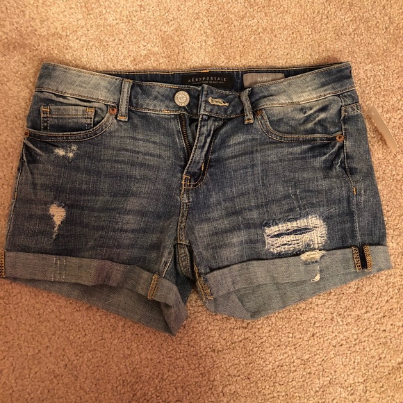 Aeropostale jean shorts NWT - Picture 1 of 2